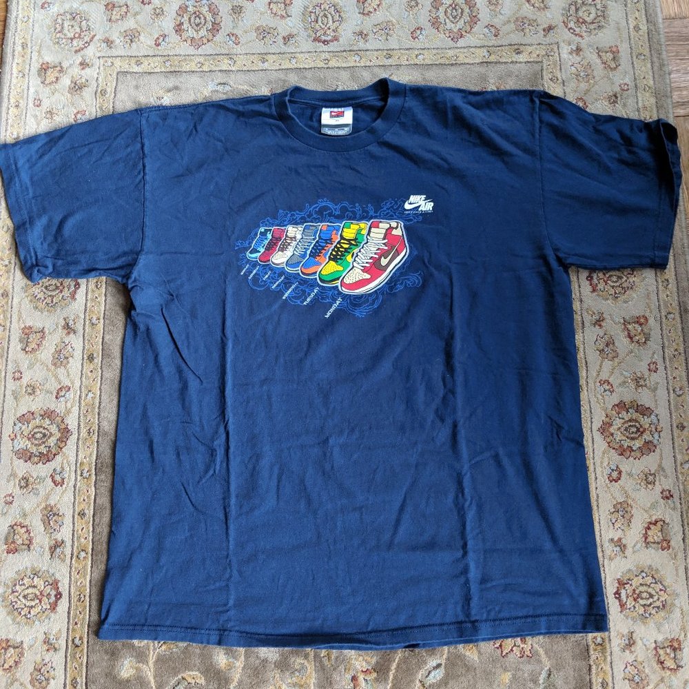 Vtg Nike Dunk SB Jam 7 Days A Week Mens XL Tee